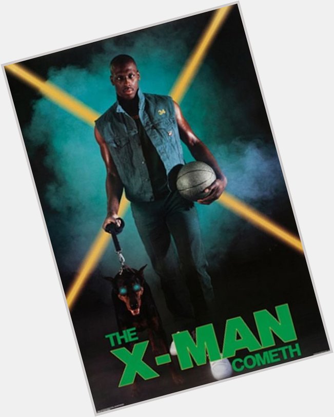 80s NBA posters were hype 
The X-Man Cometh Happy Birthday Xavier McDaniel! 
