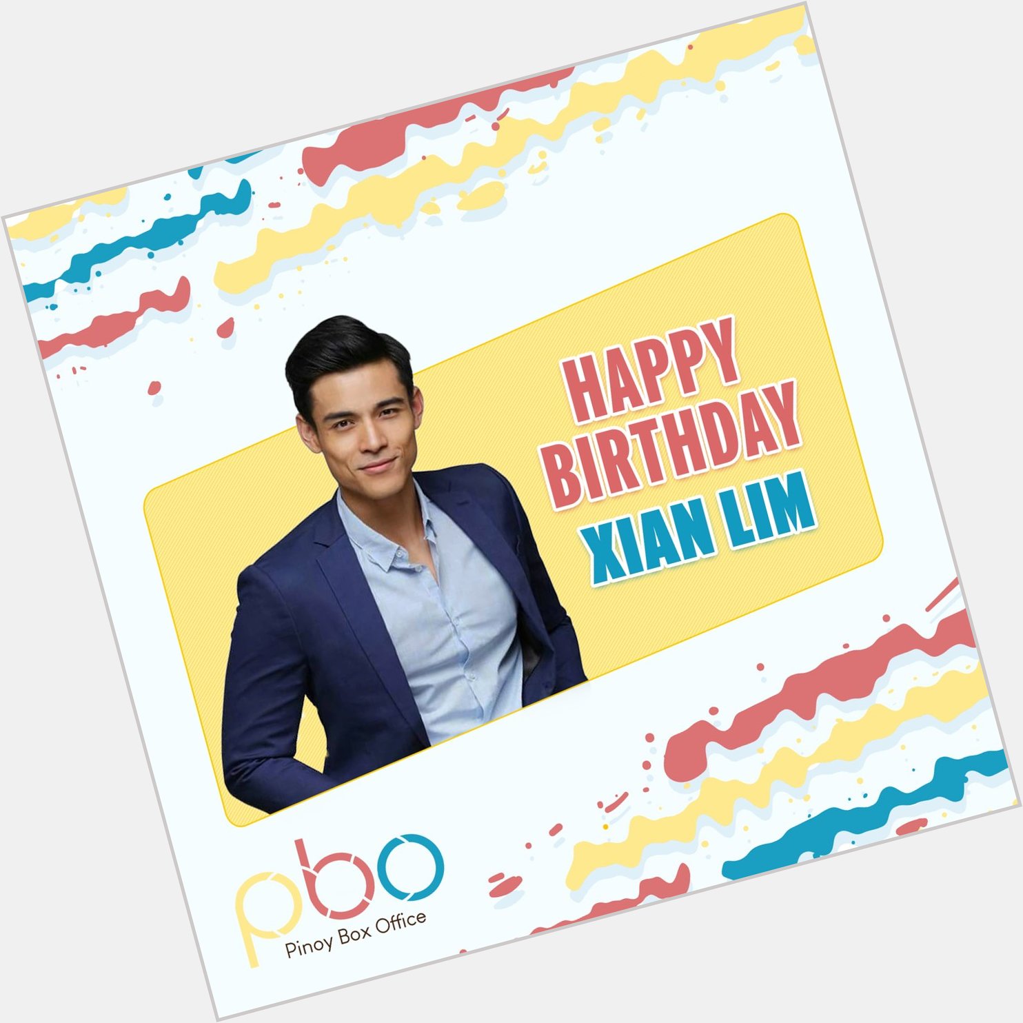 Happy birthday, Xian Lim! May your special day be amazing, wonderful, and unforgettable as you are! 