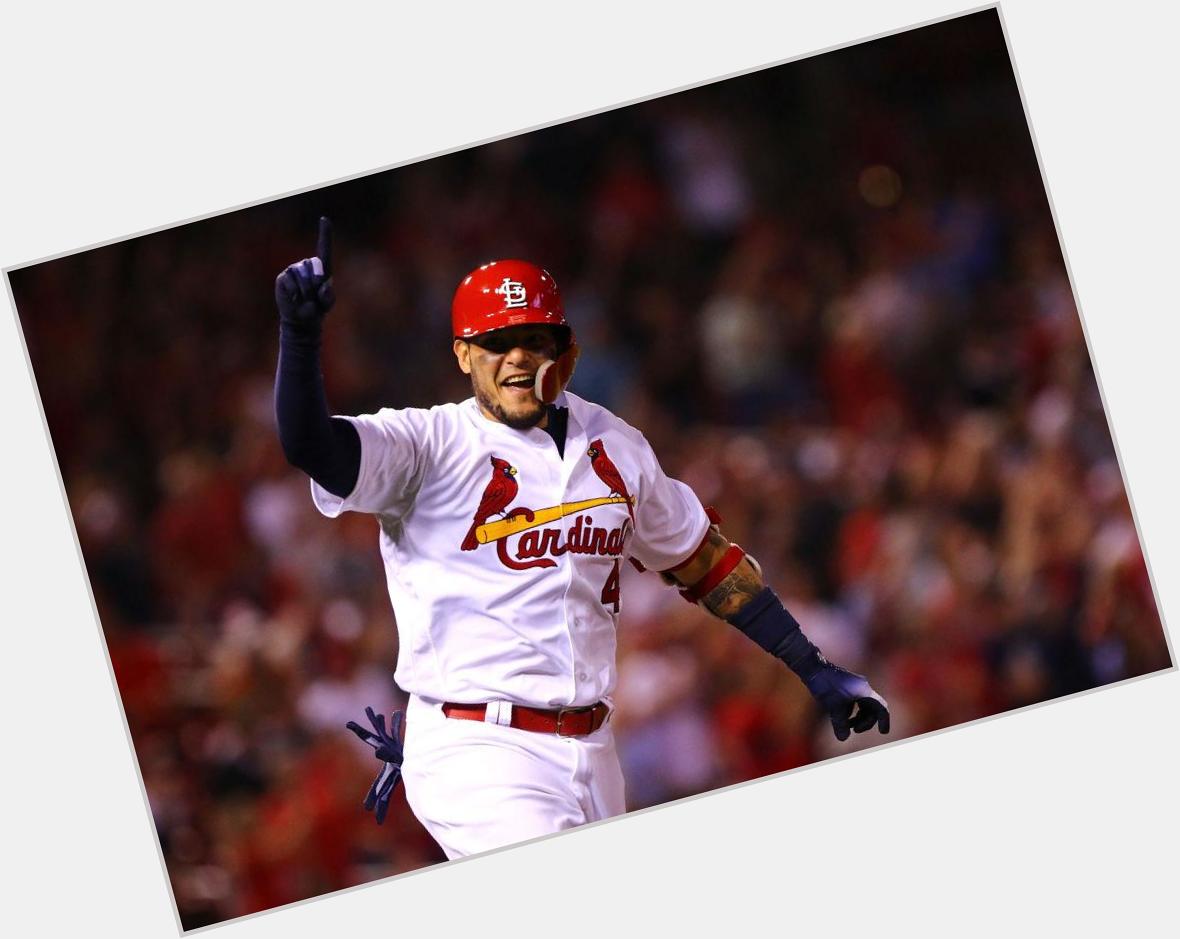 Join us in wishing a Happy 36th Birthday to catcher, Yadier Molina! 