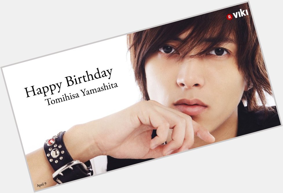 Happy birthday Yamapi! What\s your favorite from 