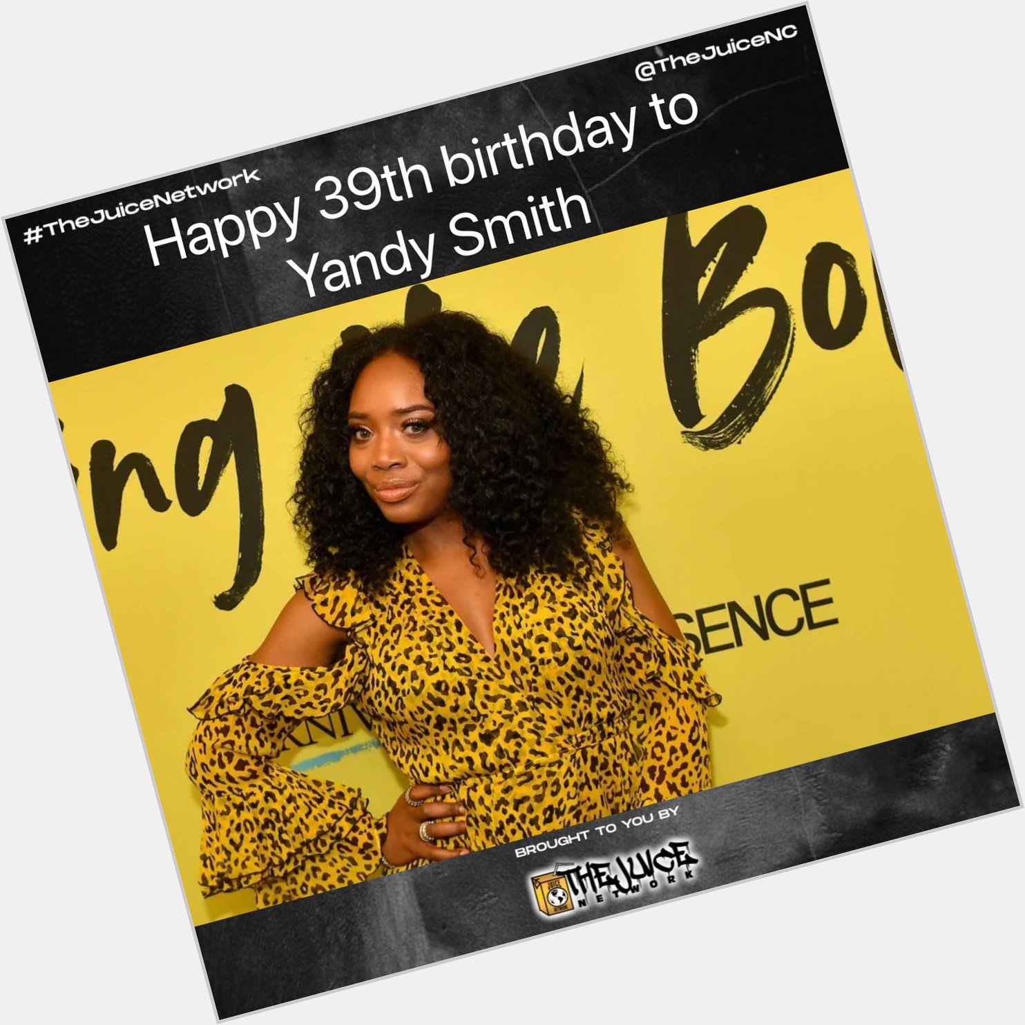 Happy 39th birthday to Yandy Smith!    