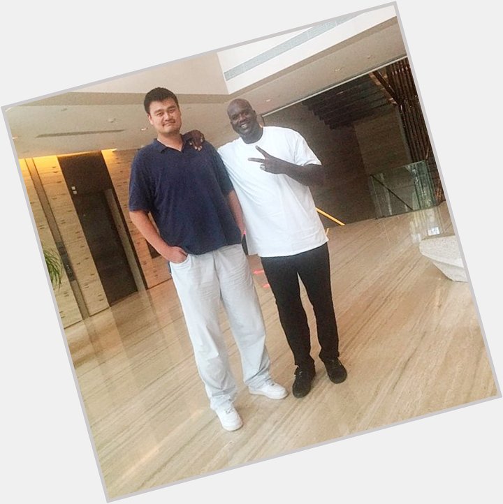 Introducing \"Yao Ming Standing Next to NBA Players.\" 

Happy Birthday,  