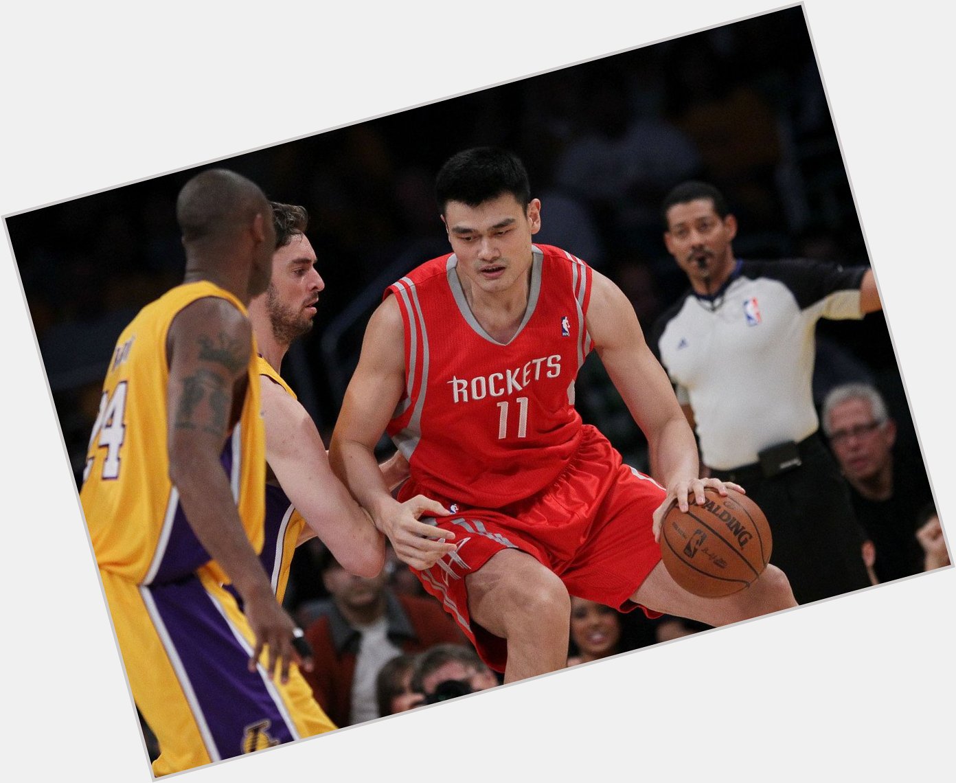 Happy Birthday Yao Ming!! The 8 time NBA All-Star turns 39 today. What is your favorite Yao Ming moment?? 