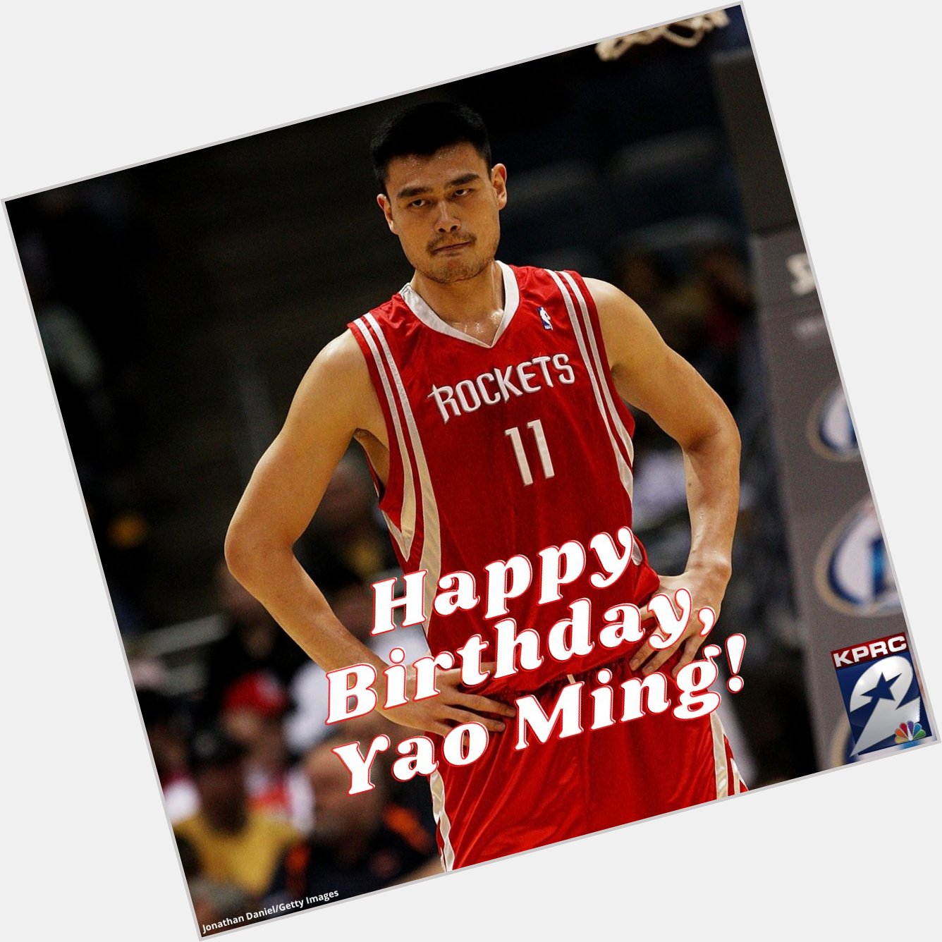 Houston, let\s wish a happy birthday to former star and Basketball Hall of Famer Yao Ming!  