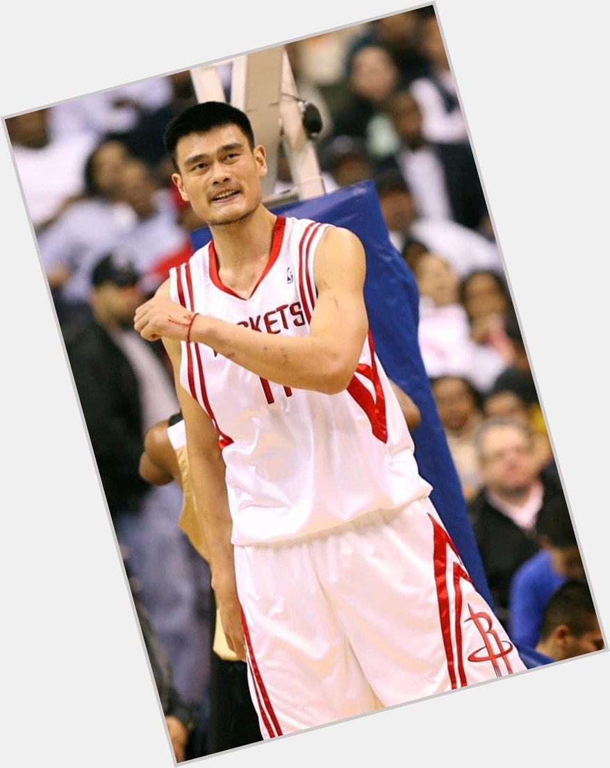 Wishing a Happy Birthday to NBA star Yao Ming!Most talented and legendary star!           