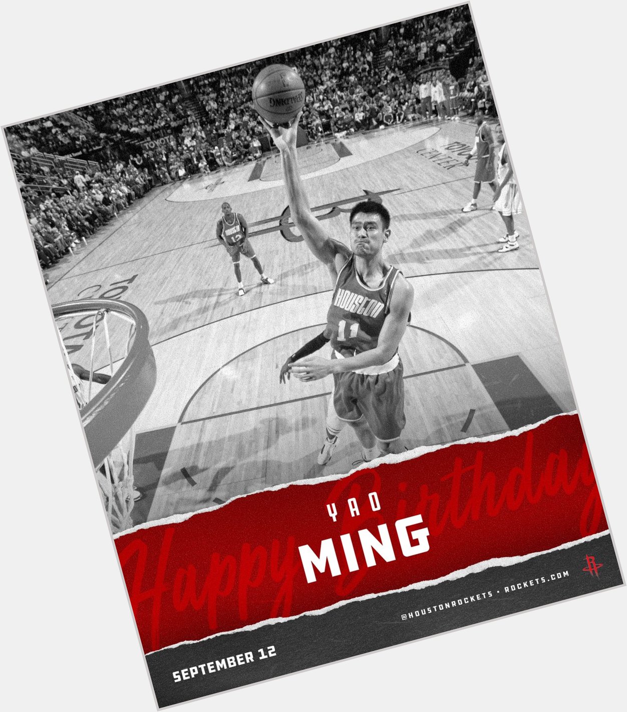 Happy Birthday to 8x and inductee, Yao Ming! 