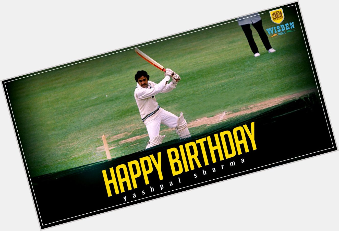 Happy Birthday to former Indian batsman & 1983 winner, Yashpal Sharma. 