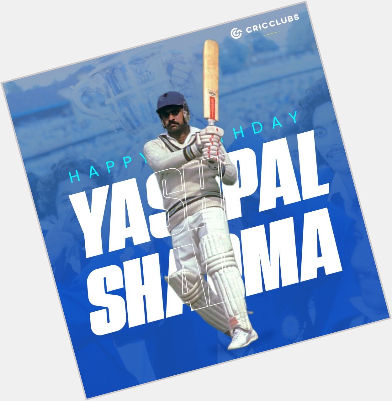   Happy Birthday to Former Indian Cricketer Yashpal Sharma!    