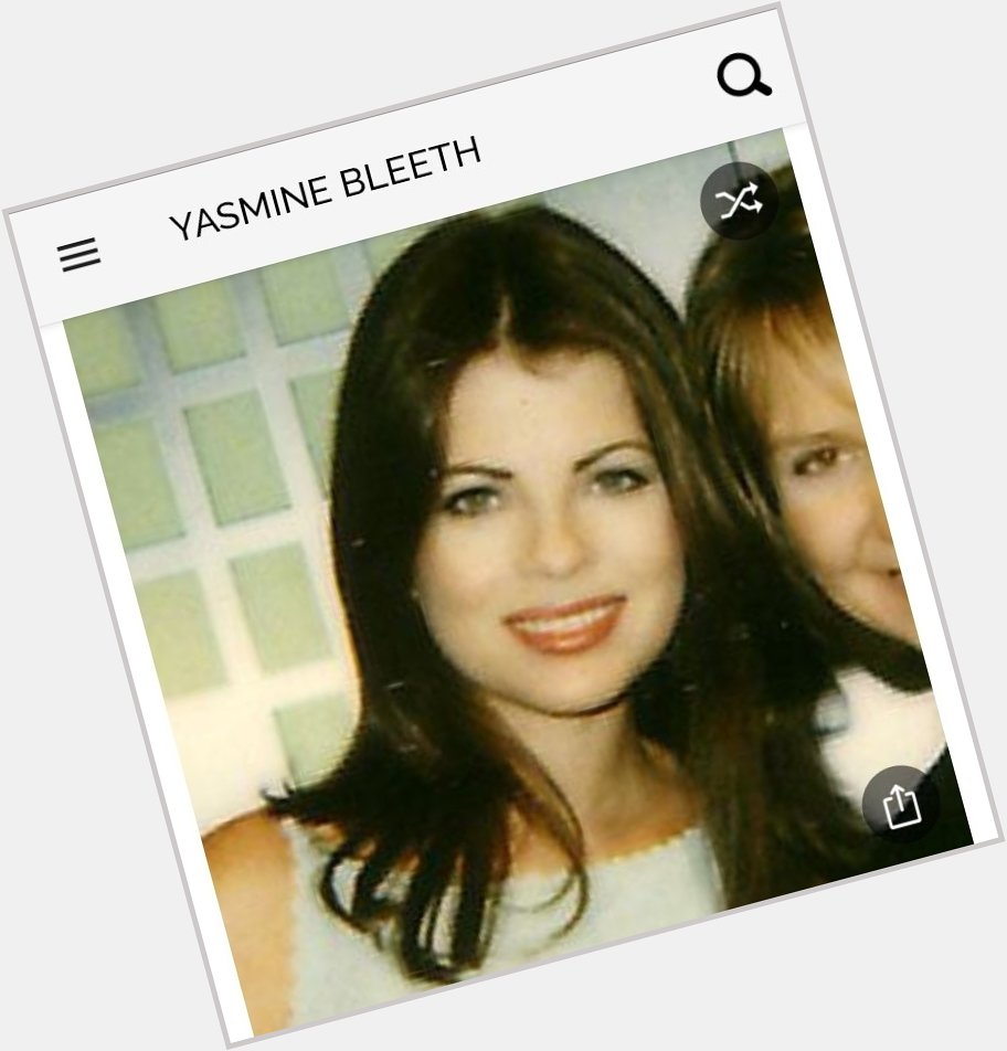 Happy birthday to this great actress.  Happy birthday to Yasmine Bleeth 