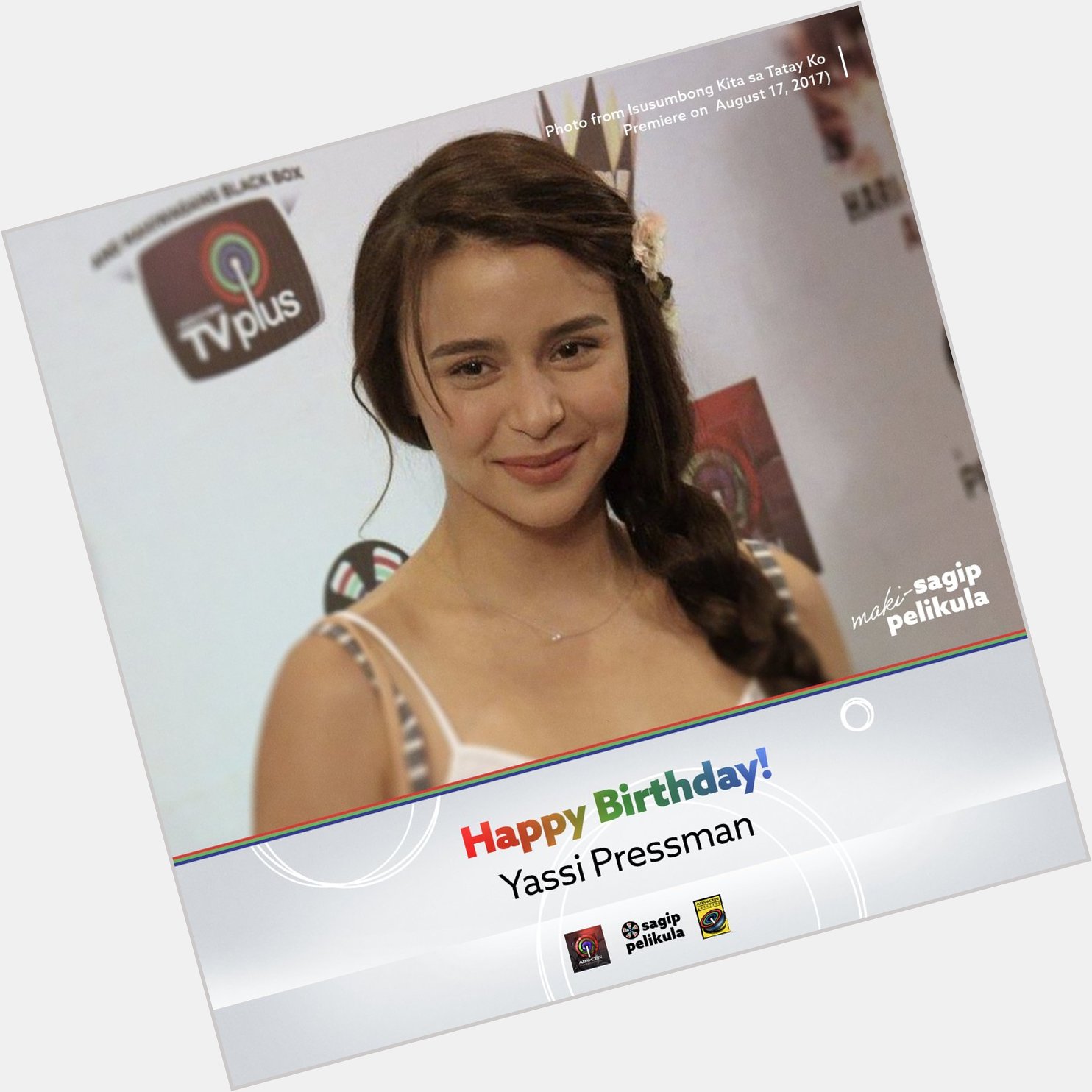 Happy birthday to Yassi Pressman!

What\s your favorite film of hers?  