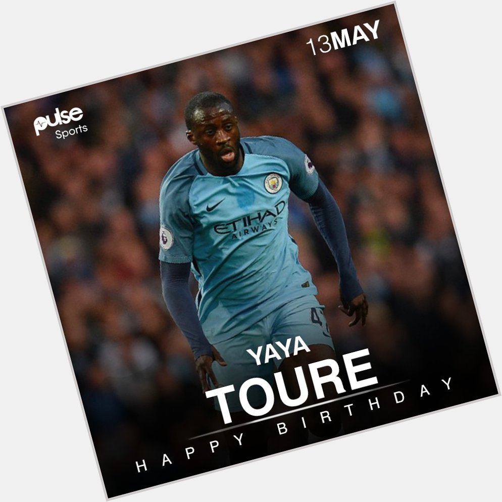 Happy 34th birthday to Ivorian football legend Yaya Toure. 