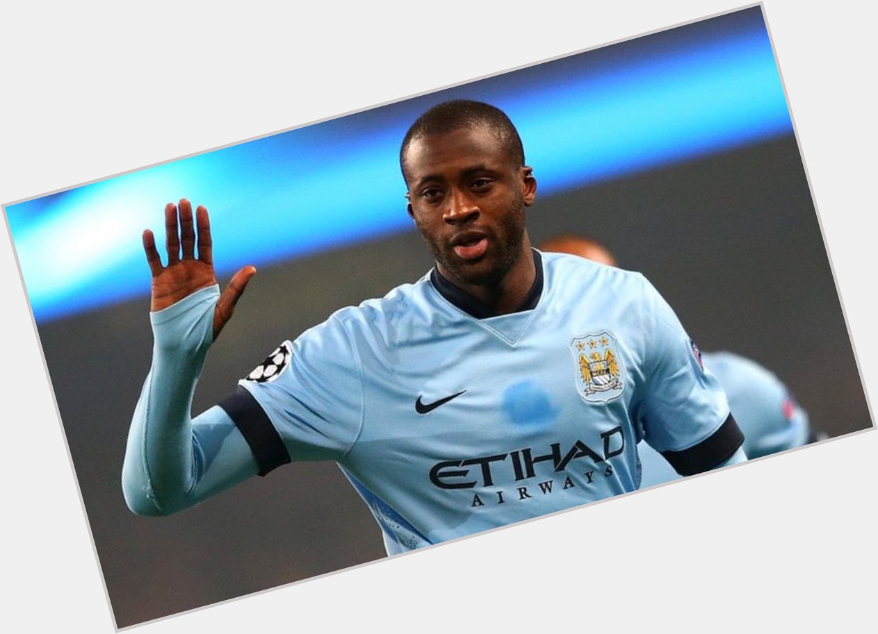 Happy birthday to one of our greatest ever players. Yaya Toure 