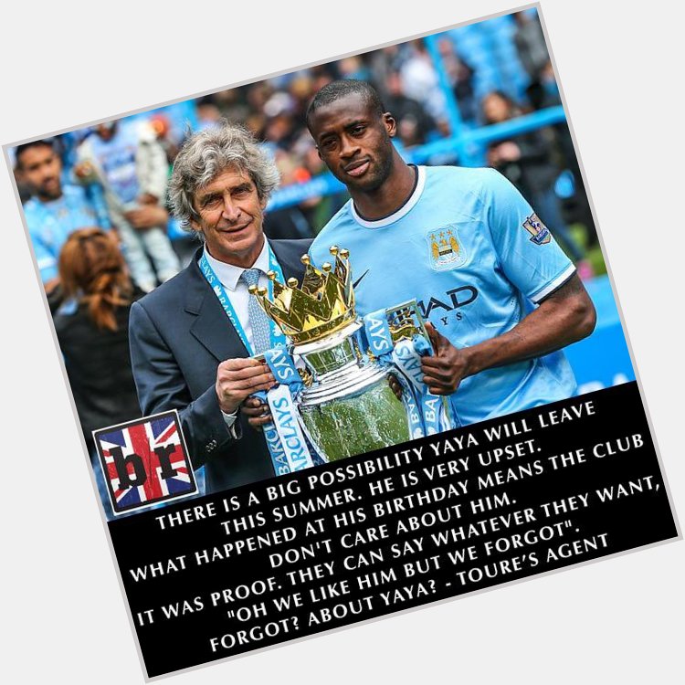 I hope you ve all remembered to wish Yaya Toure a happy birthday 