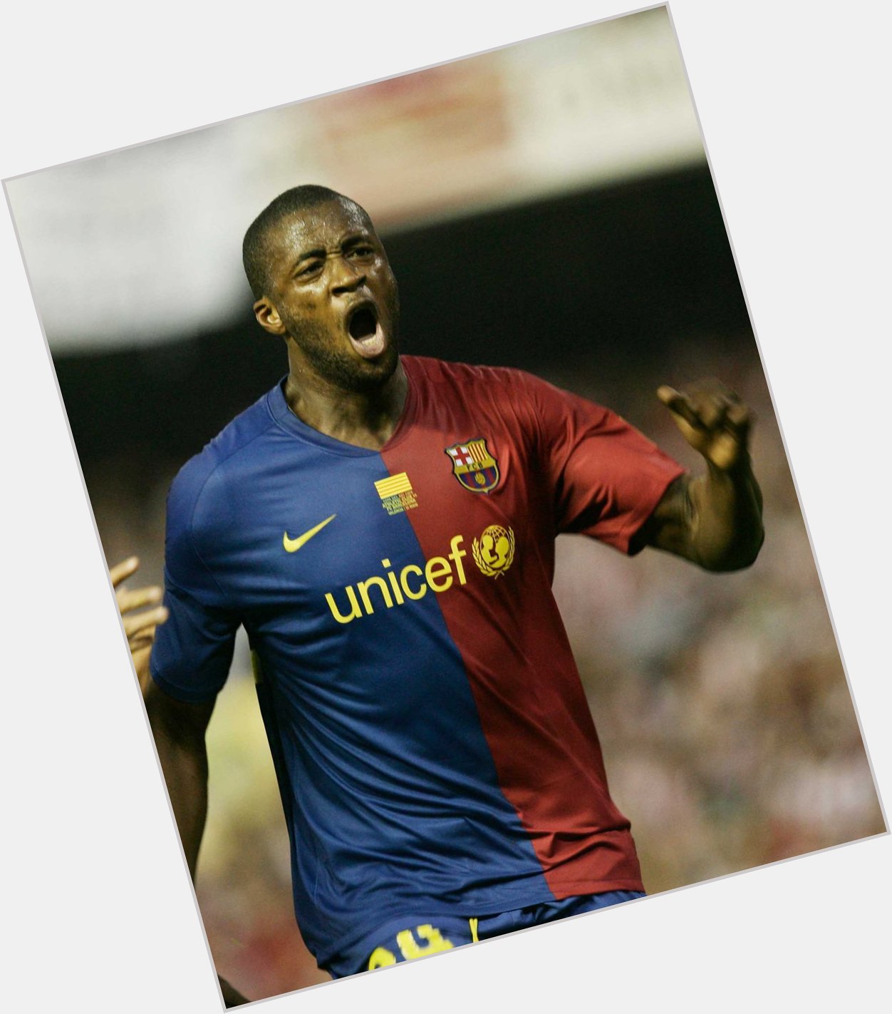 Former Barcelona player Yaya Touré turns 40 years old today. Happy birthday! 