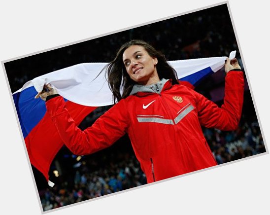 Happy 35th birthday to Olympic champion and world record holder, pole-vaulter Yelena Isinbayeva! 