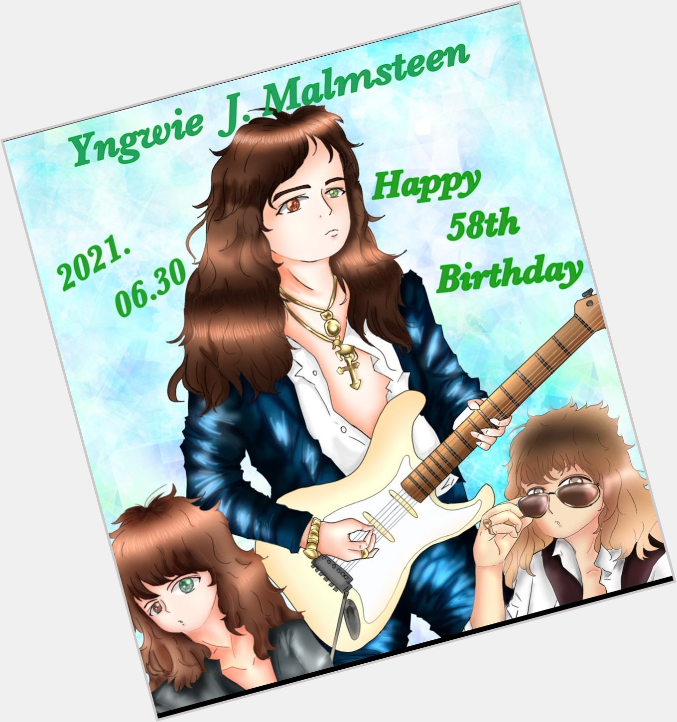  Happy birthday
Yngwie Malmsteen!!    