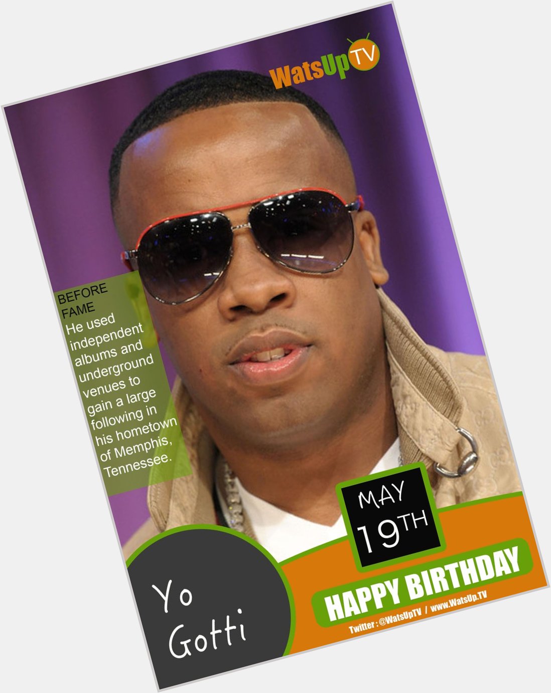 \" HAPPY BIRTHDAY : Yo Gotti ( ) are u guyz aware today\s birthday?