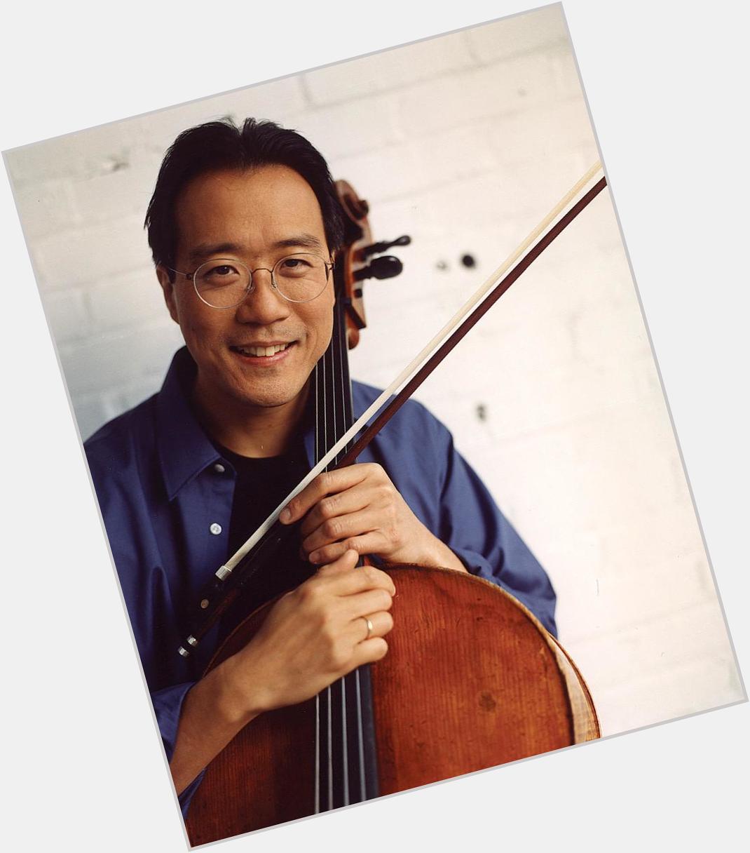 Music is one of the great ways we have for coding internal life: Happy birthday Yo Yo Ma    