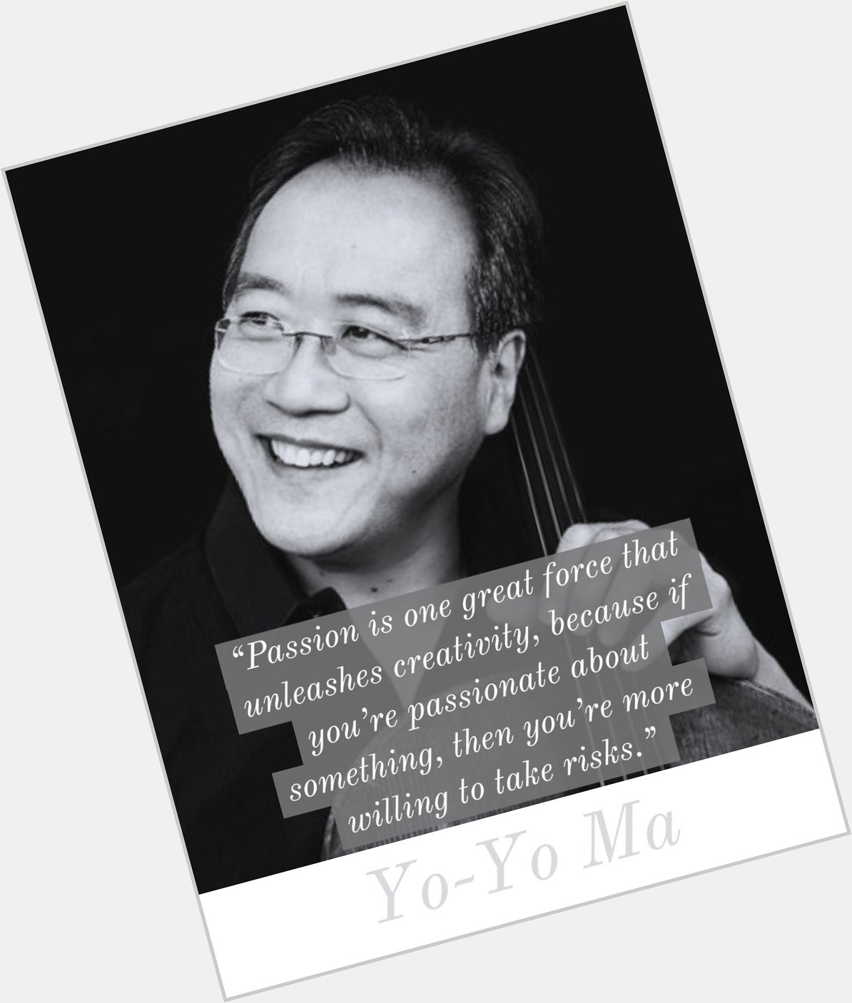 Happy birthday to the legendary Yo-Yo Ma! 