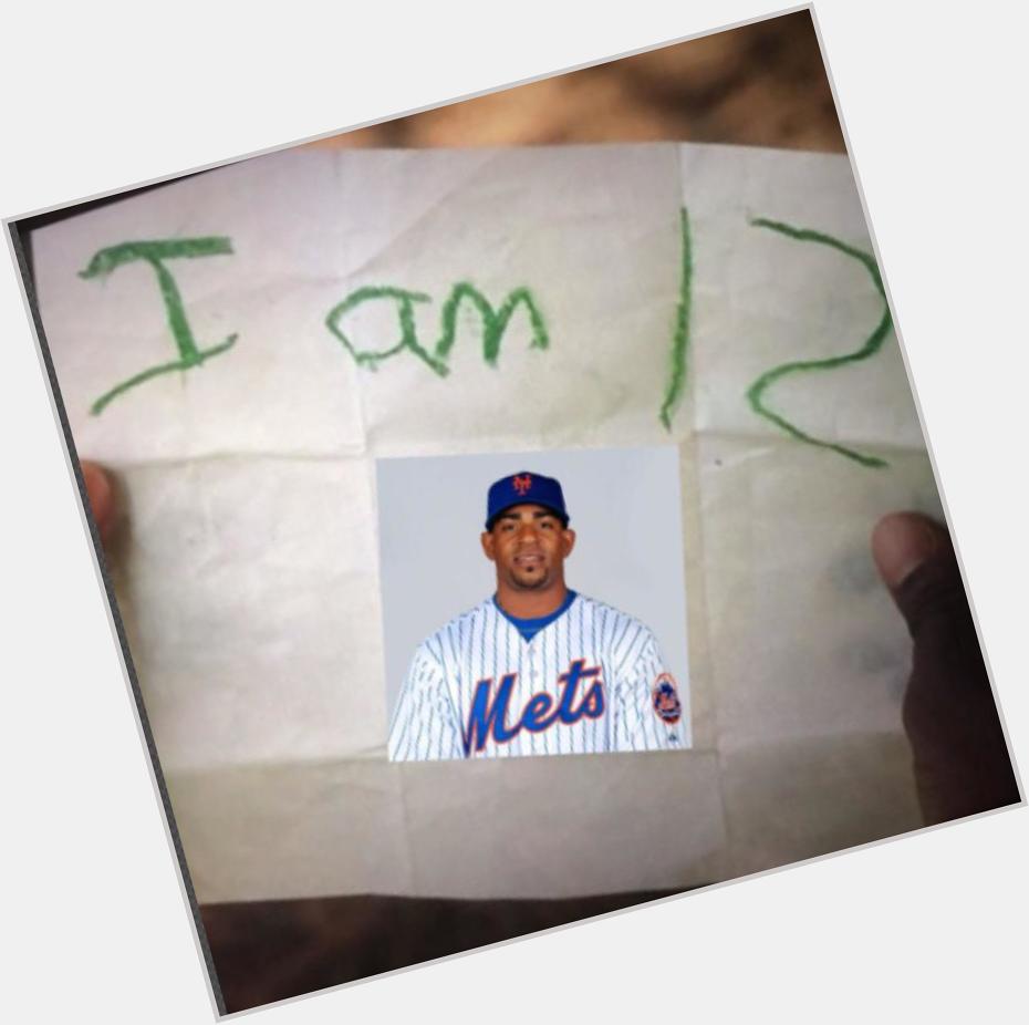 Happy \"30th\" birthday to Yoenis Cespedes! Even if this is your 3rd or 4th \"30th birthday,\" I hope it\s a great one. 