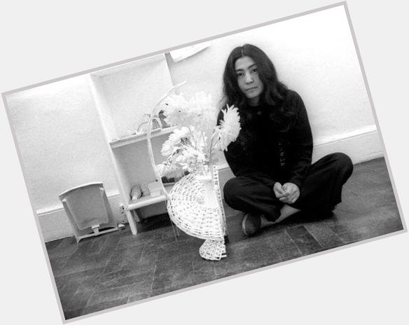 Happy birthday to Yoko Ono 