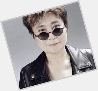 Happy Birthday to Japanese artist and peace activist Yoko Ono (born February 18, 1933). 