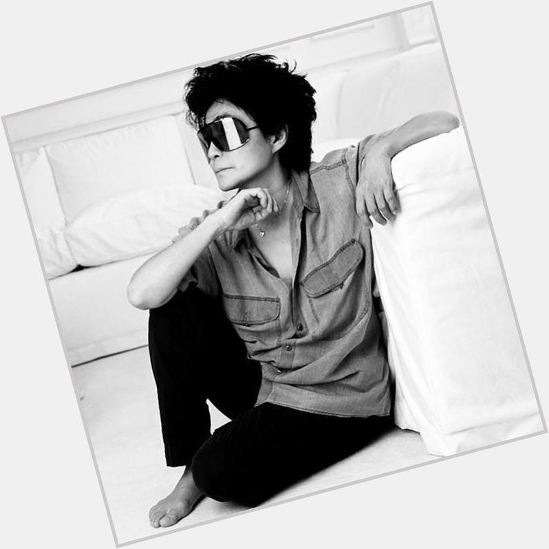 Happy birthday Yoko Ono! | : dfeingoldphoto via Instagram  