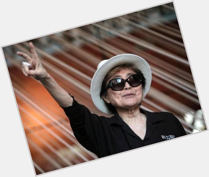 Happy birthday, Yoko Ono!   