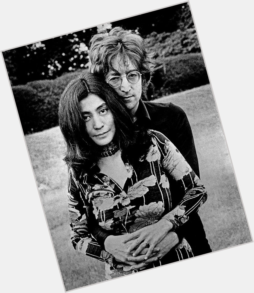 Still blowing out birthday candles this morning. Happy 90th birthday to YOKO ONO. Here she is with John Lennon 