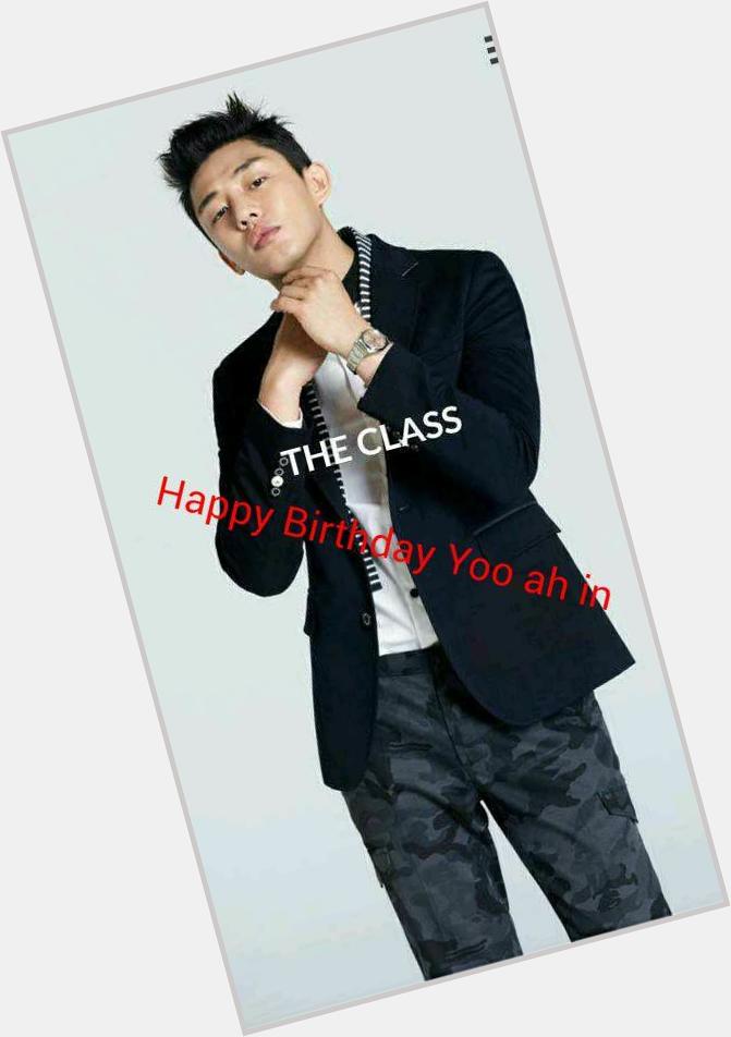 Happy Birthday Yoo ah in 