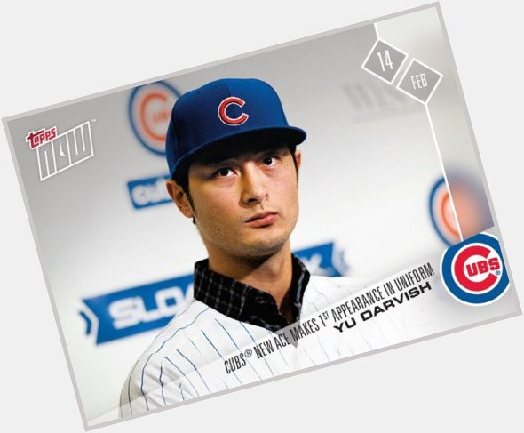 August 16:Happy 33rd birthday to professional baseball player,Yu Darvish(\"Chicago Cubs\") 