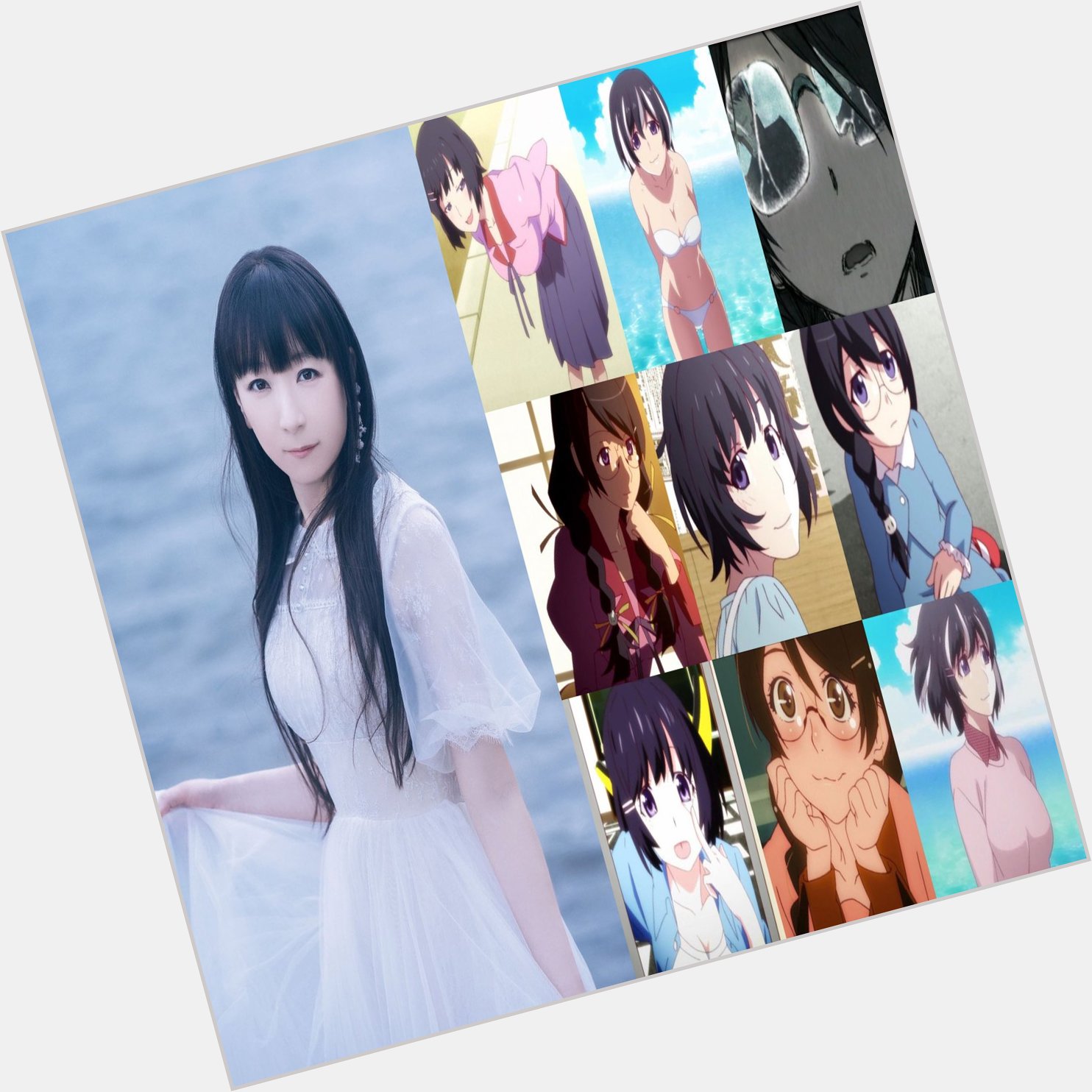 Happy 45th Birthday to Yui Horie !!! The voice actress of Hanekawa Tsubasa 