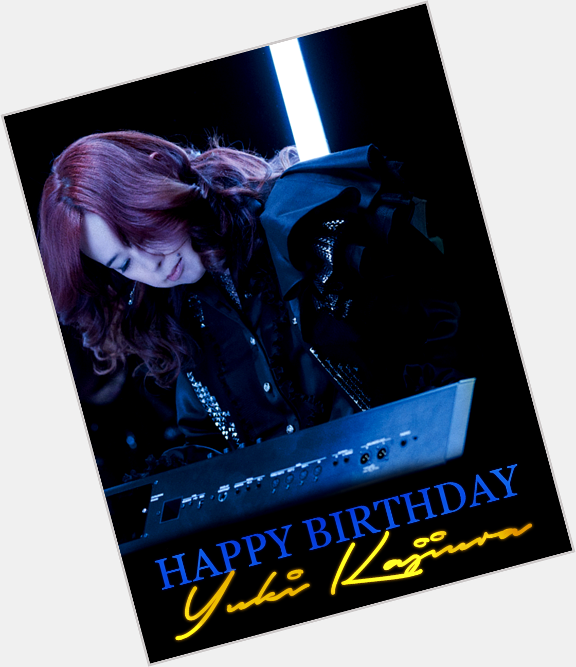  Miss Yuki Kajiura              / Happy Birthday! Wish you a lot of blessings and succes in your life! <3 