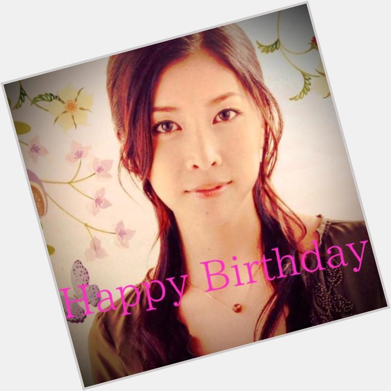 Dear.Yuko Takeuchi  Happy Birthday 