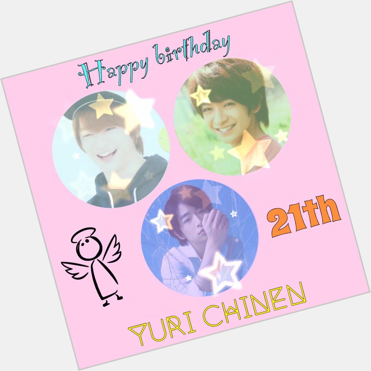 2014.11.30 Yuri Chinen
Happy birthday               21  1                                                          