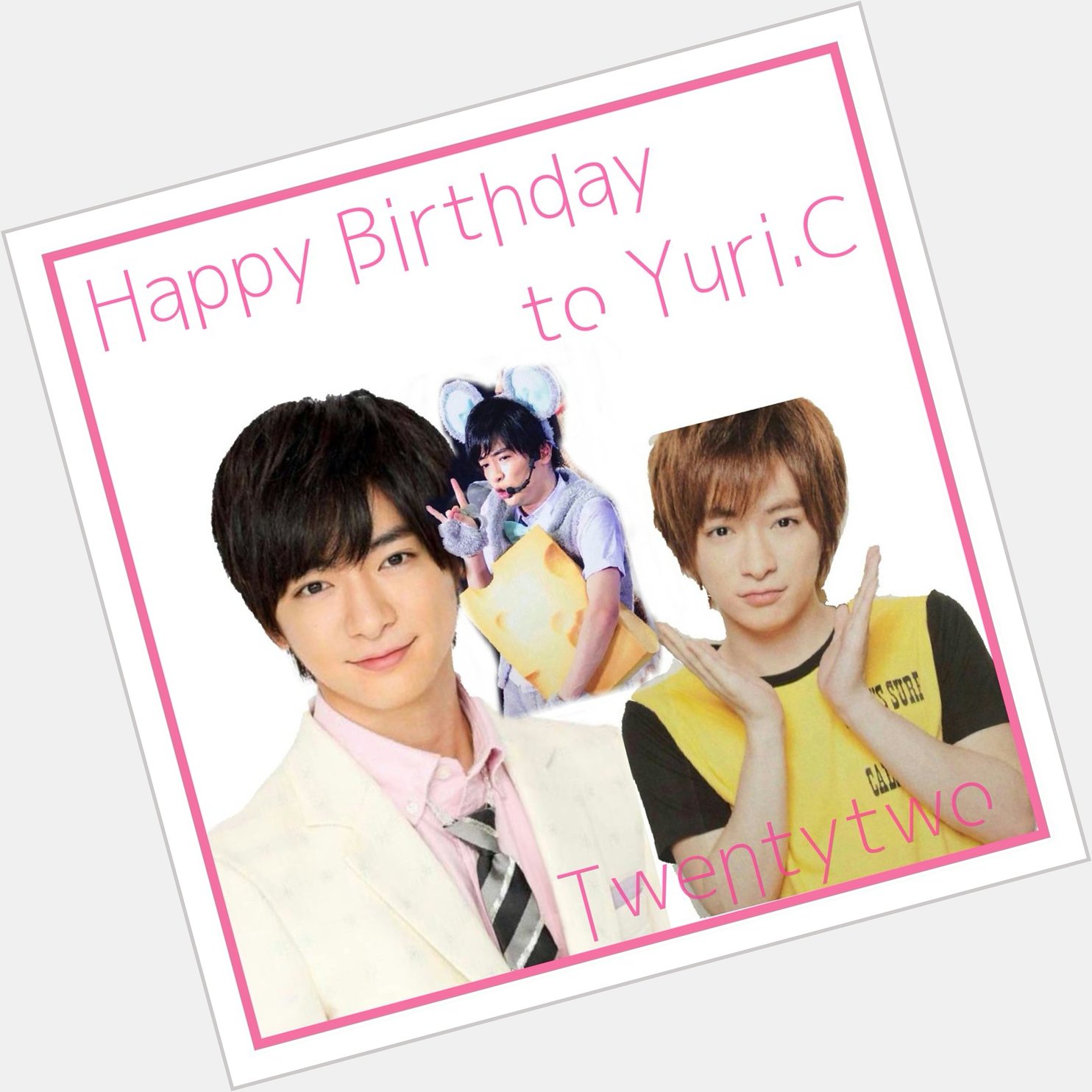 Yuri Chinen  November 30
.*   Happy Birthday °  *.                                    22     1                 