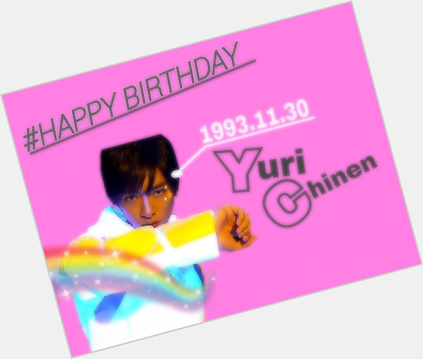  Yuri Chinen (24) HAPPY BIRTHDAY               