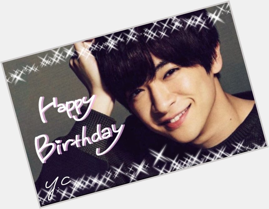 Yuri Chinen Happy Birthday            Hey! Say! JUMP                                    