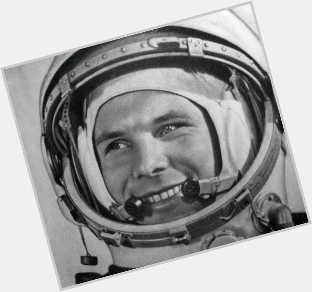 Today in Geek History: Yuri Gagarin, 1st human to journey into outer space, was born in 1934. Happy birthday, Yuri! 