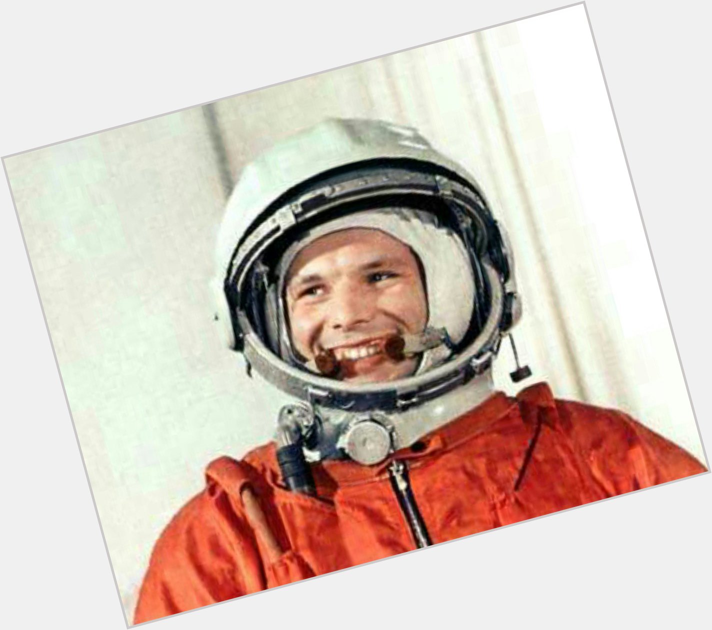Happy birthday Yuri Gagarin. 