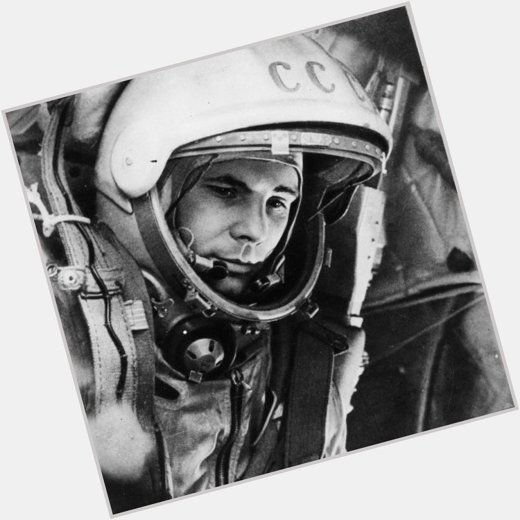 Happy birthday, Yuri Gagarin. 