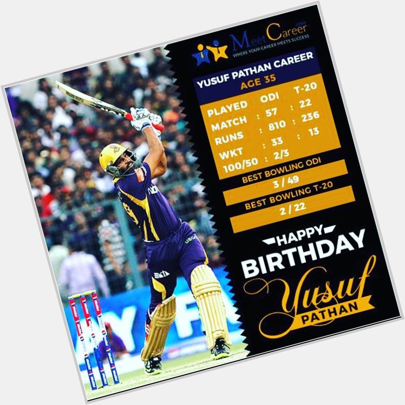 Happy Birthday Yusuf Pathan! 