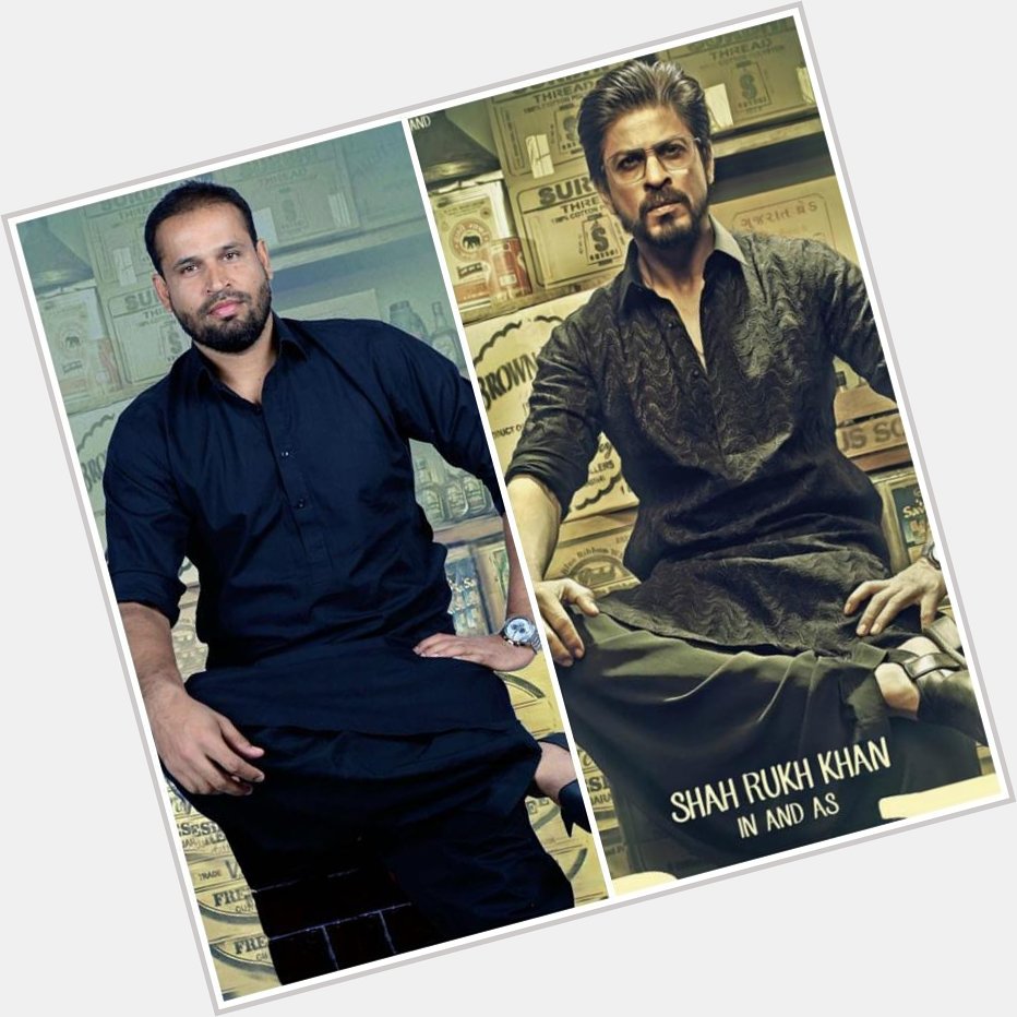 Pathani Swag! Yusuf Pathan dons Shah Rukh Khan\s Raees avatar 

Happy Birthday    
