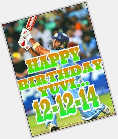 Happy birthday to our lovely world cup hero yuvraj singh 