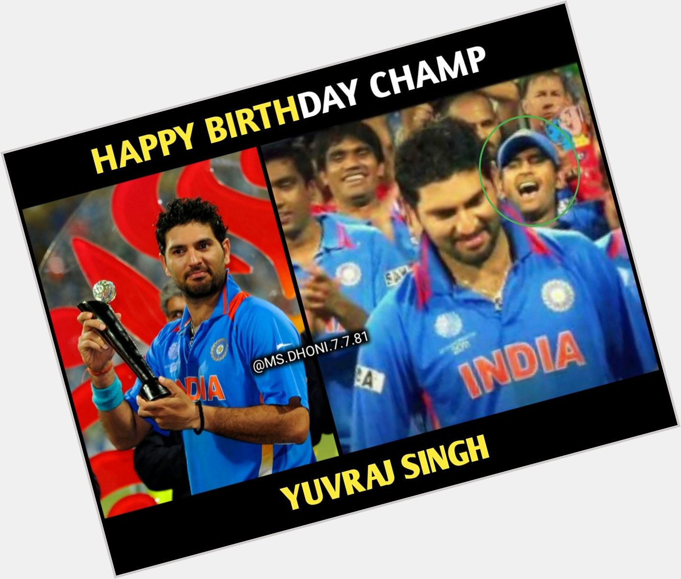 Happy Birthday Yuvraj Singh  