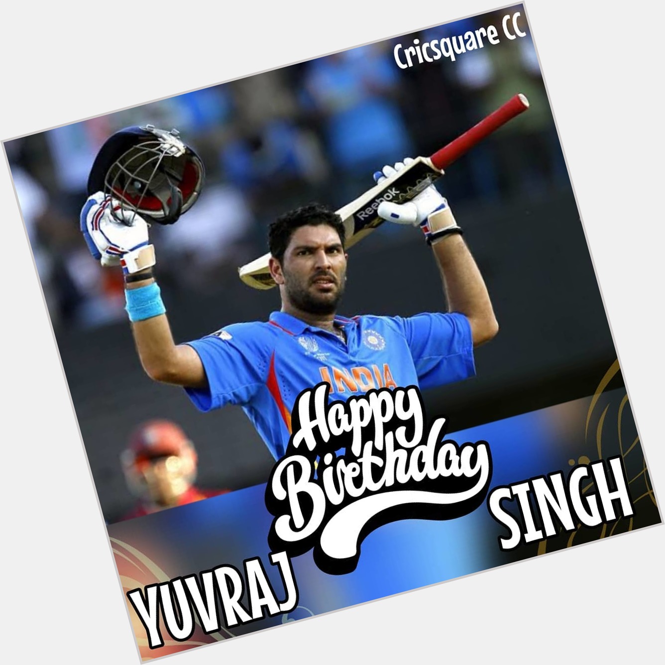 Cricsquare # Happy Birthday to a true warrior Yuvraj Singh. 