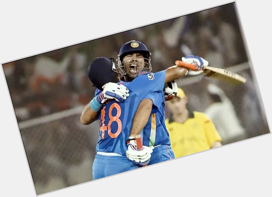 Happy Birthday to the Warrior Prince \Yuvraj Singh\   