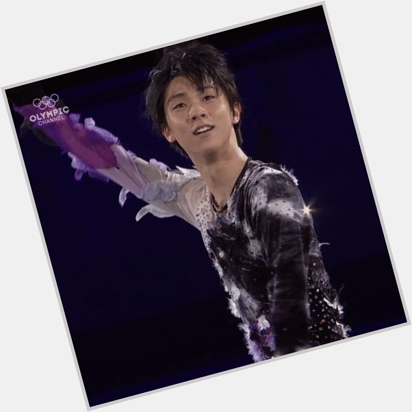 Happy birthday Yuzuru Hanyu Sorry for the delay of a day   You are so fantastic ice skater!!!!   
