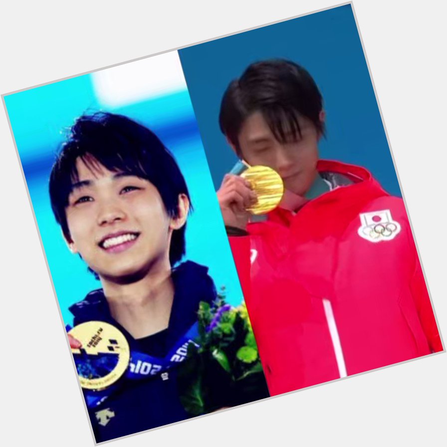  Happy birthday, Yuzuru Hanyu King of Axel,
Two Olympic champions! 