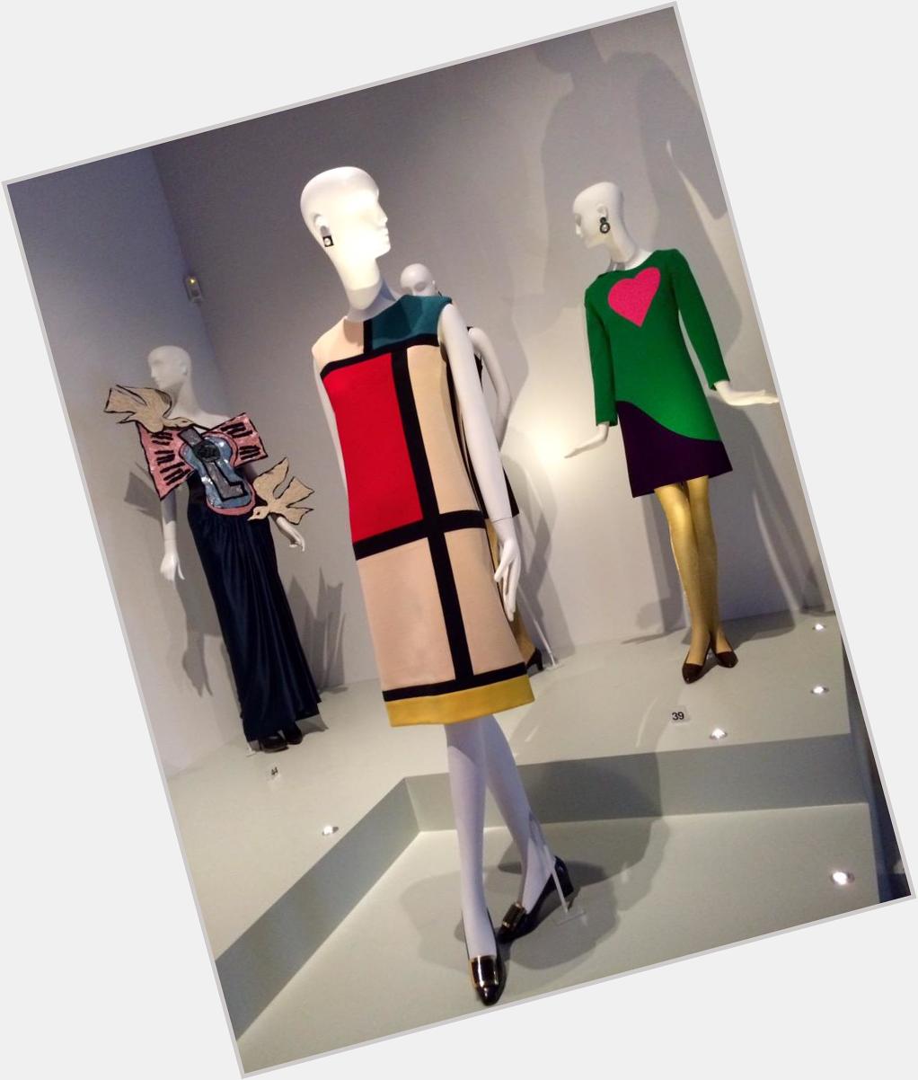 Happy Birthday Yves Saint Laurent...born on this day 1936! Have you seen the \Style is Eternal\ exhibition yet? 